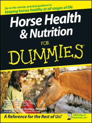 cover image of Horse Health & Nutrition For Dummies